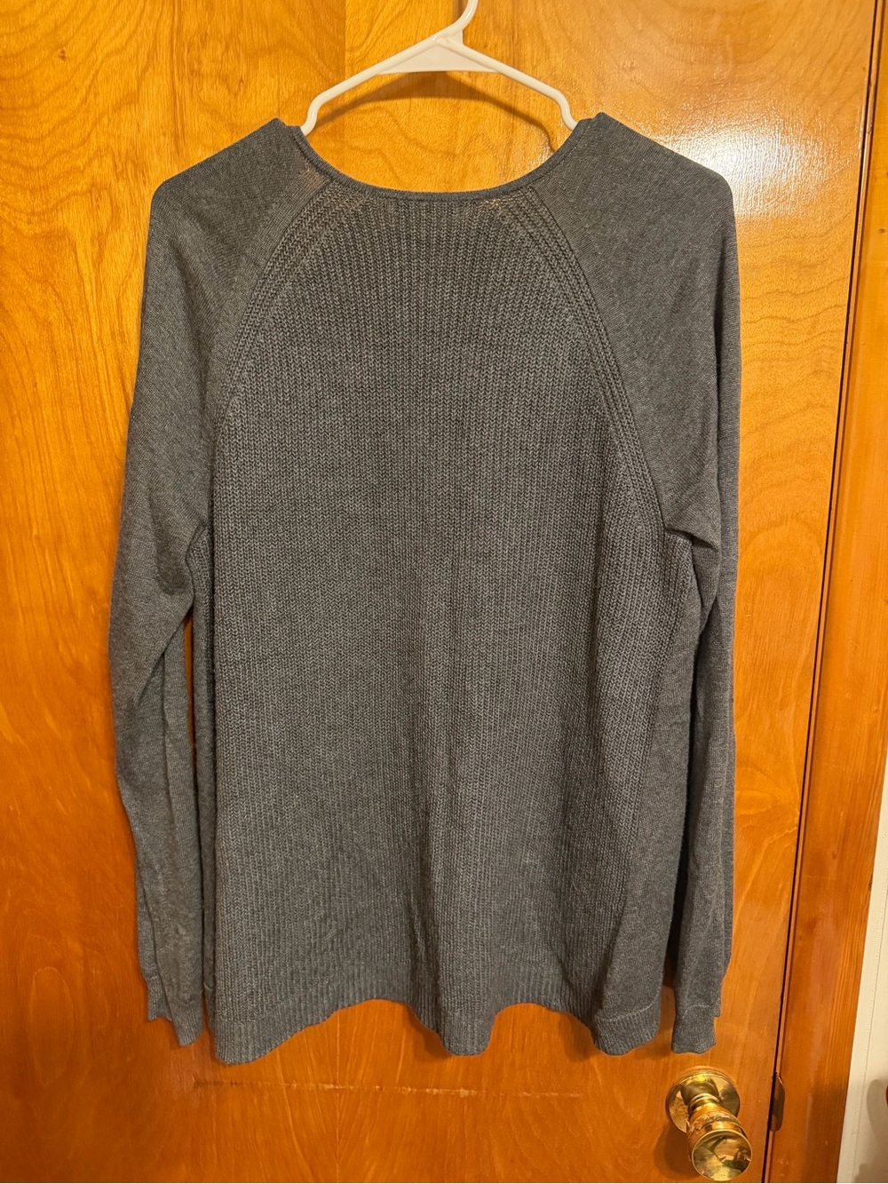 GAP Women's Open-Front Charcoal Gray Cardigan - Picture 4 of 4